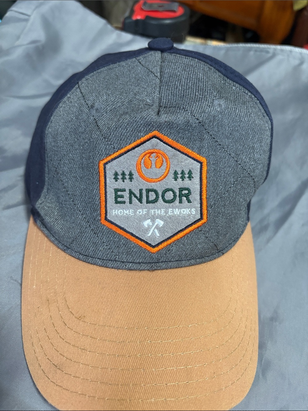 Star Wars Endor Baseball Cap - Gray, Navy & Tan